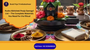 Rudra Abhishek Pooja Samagri List